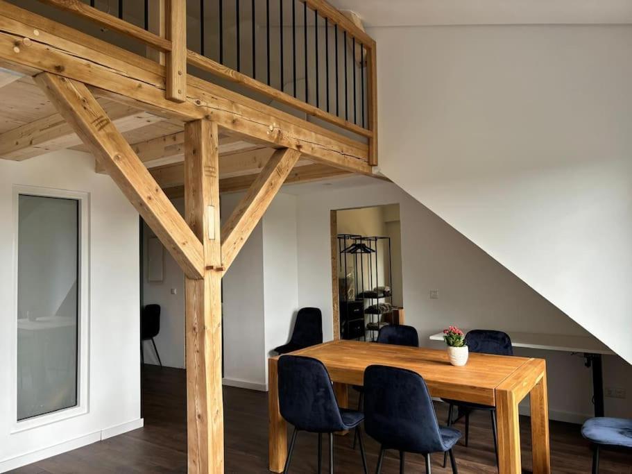 Zur Donauinsel Apartment Бад Абах Екстериор снимка
